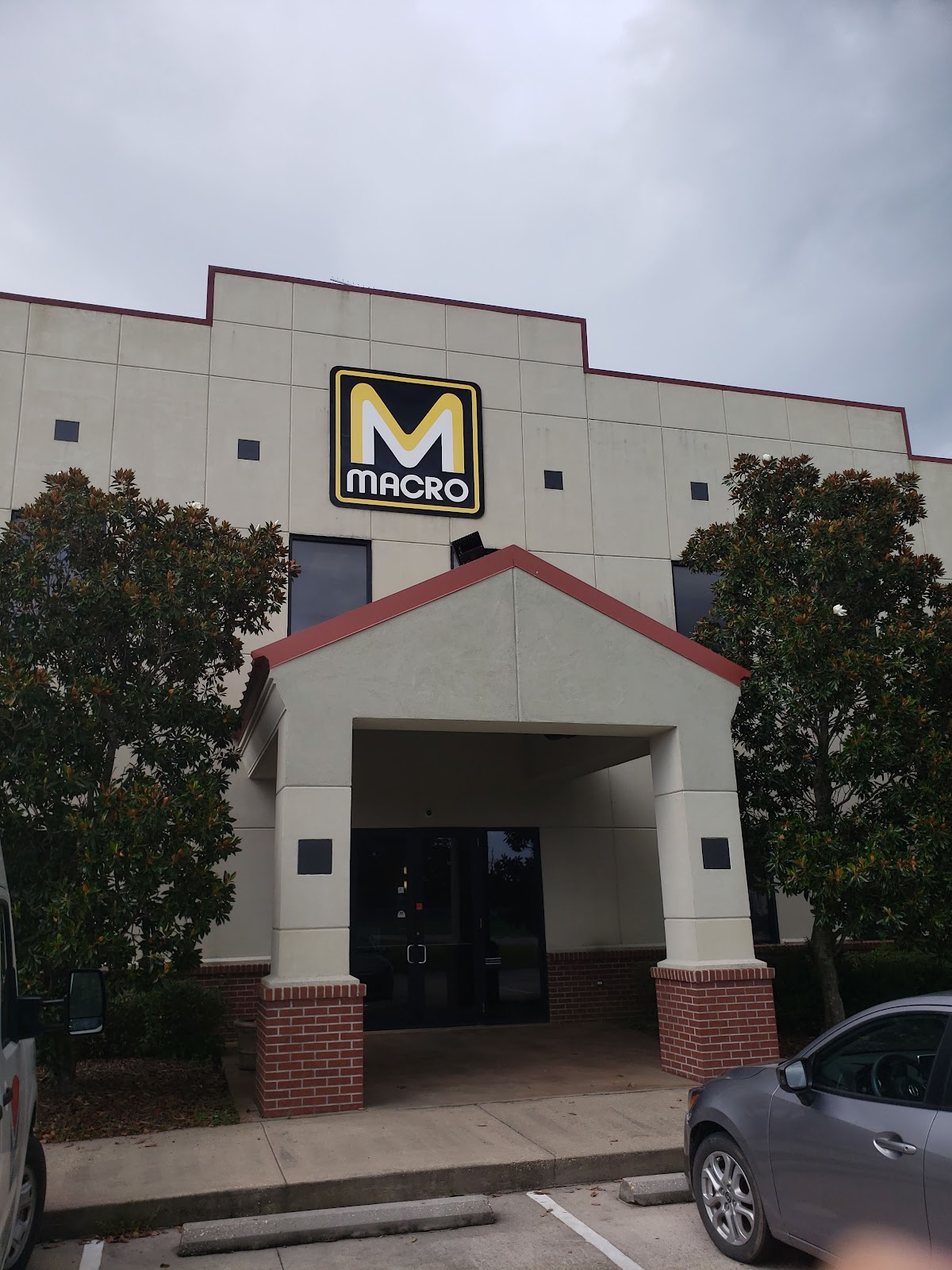 Macro building entrance